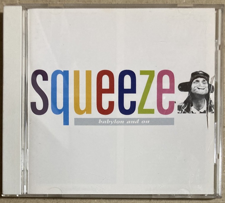 本日聴き終わったCD。「BABYLON AND ON」（SQUEEZE）
1987年作。
BILLBOARD：36位。UKチャート：14位。