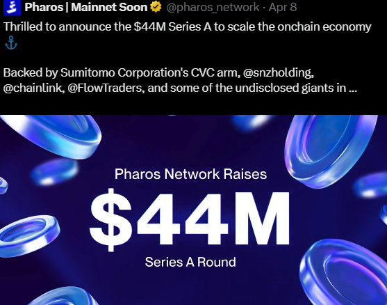 Pharos는  <a href="/pharos_network/">Pharos | Mainnet Arc</a> 

RWA를 온체인으로 가져오는
기관급 Layer1 블록체인으로,
전통 금융과 크립토를 연결하는 인프라임.

고성능 구조와 기관 투자 기반으로
“RealFi(실물 금융 온체인화)” 시장을 노리는 프로젝트임.