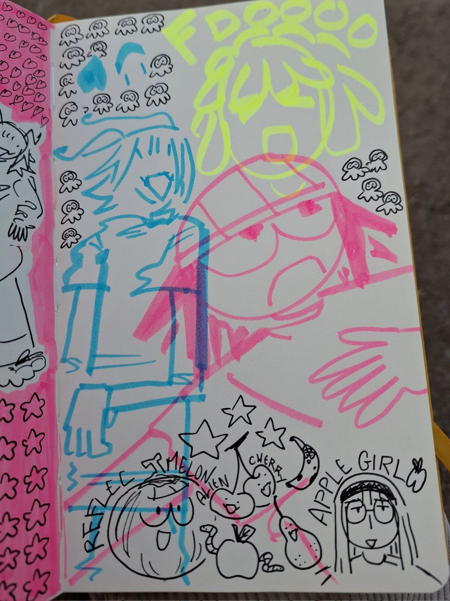 2ndsfly's tweet photo. page de carnet friendslop themed https://t.co/xVonReR1Om