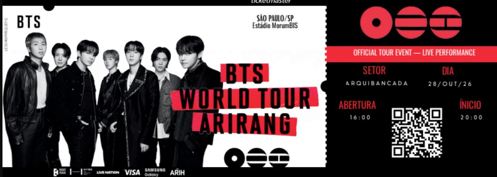 UNIVERSEstore28's tweet photo. ❤️‍🔥PARA ARMYS QUE VÃO AO CINEMA, ABAIXO O INGRESSO COMEMORATIVO PARA IMPRIMIR💖
https://t.co/N321xXalzf
#BTS_ARİRANG #BTS_SWİM #btsenriver #BTSİSCOMİNG #BTS_ARİRANG_Goyang_D1 #btsxspotify #BTSCINEMA #bts7thno1onhot100 https://t.co/M9n8MOPhE8