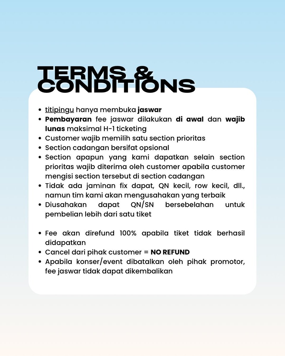 Titip Pingu 🎟️ tweet media