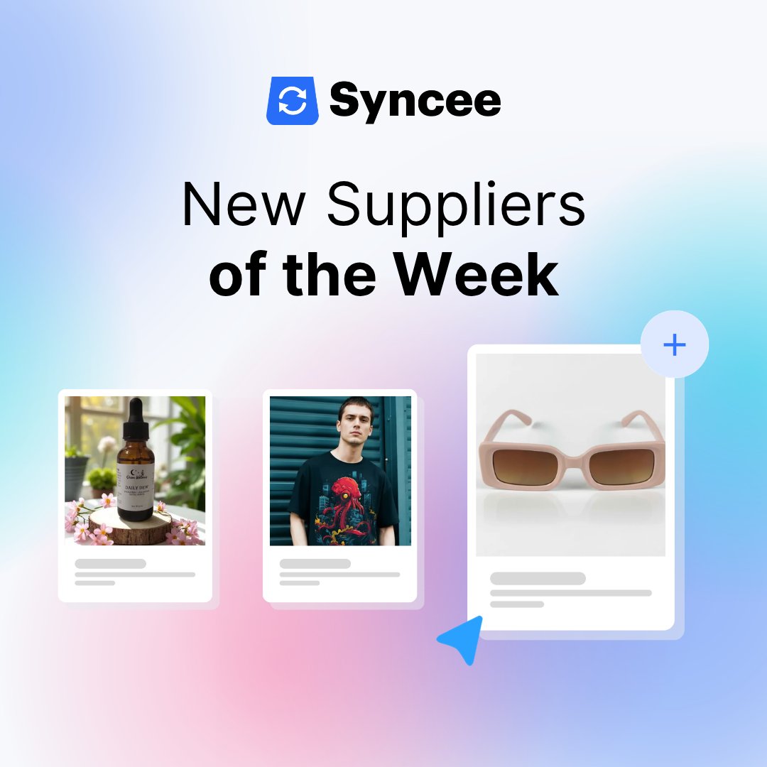 Syncee tweet media