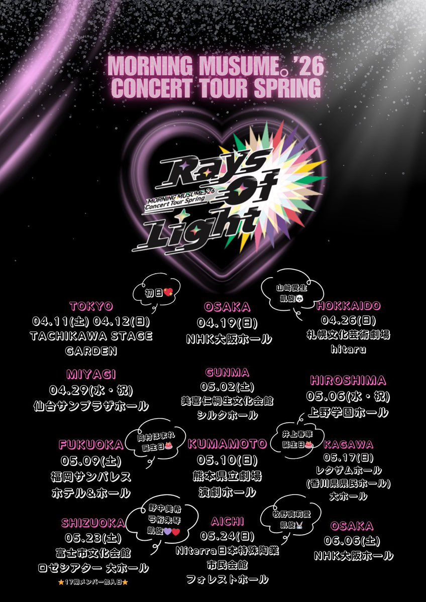 モーニング娘。'26 tweet media