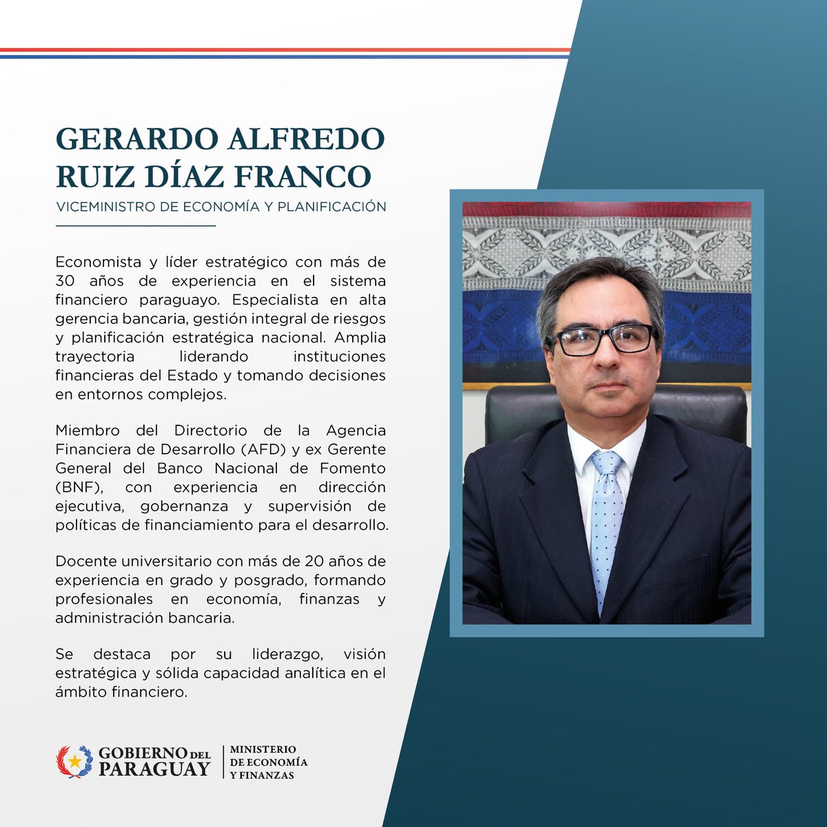 Ministerio de Economía y Finanzas - Paraguay tweet media