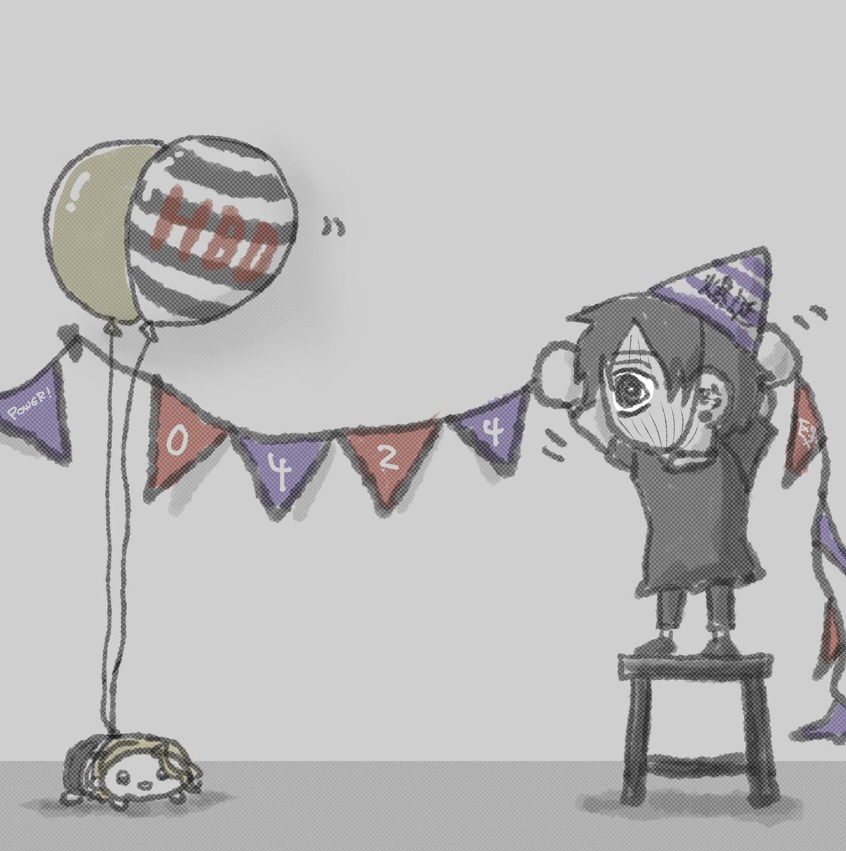 気が早いザミ🎈