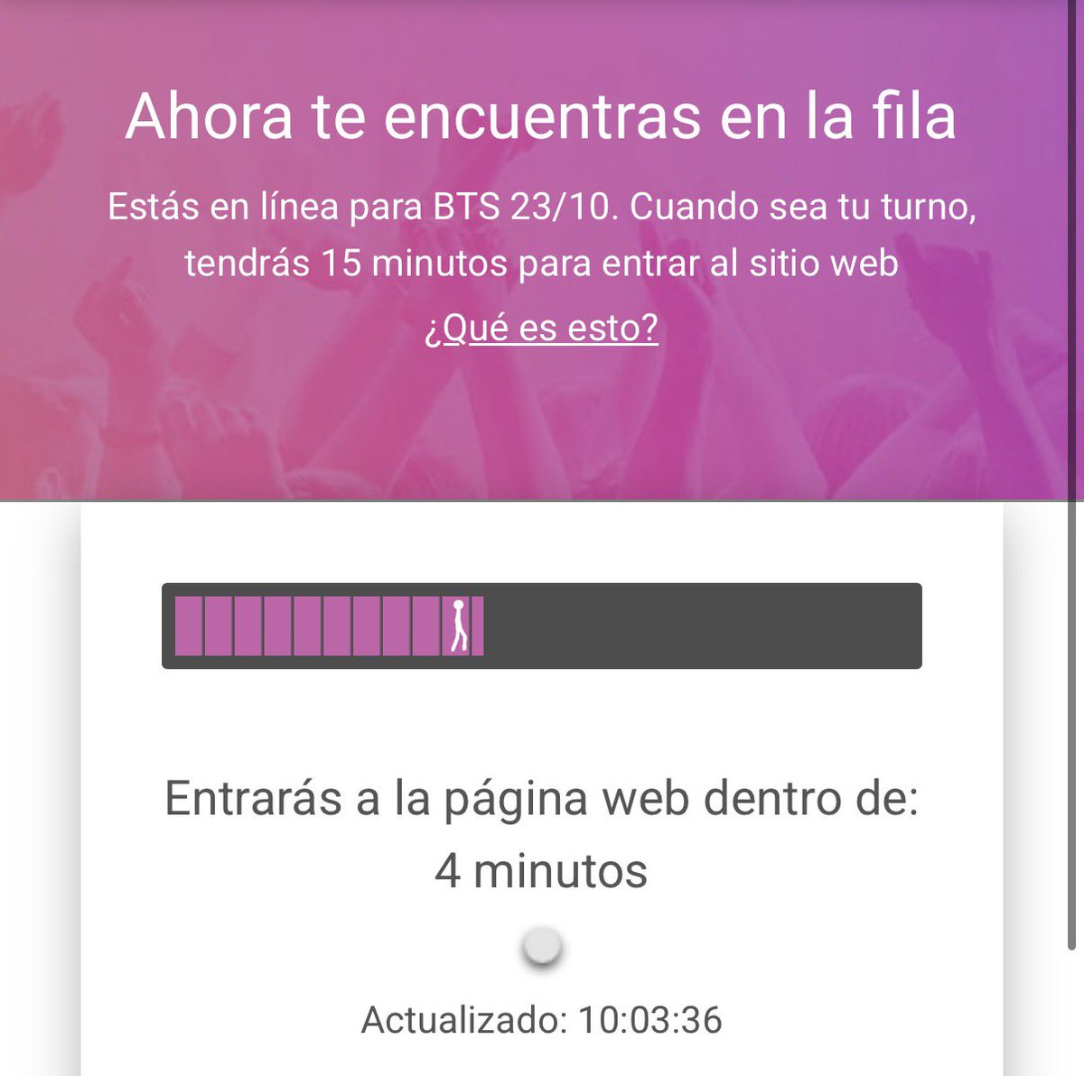 cande VA A VER A BTS tweet media