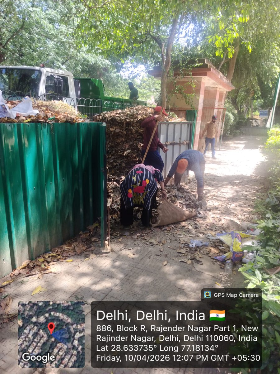 ArtiChawlaBjpRN's tweet image. न्यू राजेंद्र नगर, वार्ड 141 स्थित स्वरूप रानी पार्क में कचरा उठाने का कार्य जारी। 🧹🌿

स्वच्छ और सुव्यवस्थित पार्क के लिए निरंतर सफाई अभियान जारी है।

— डॉ. आरती चावला
निगम पार्षद, वार्ड 141, राजेंद्र नगर

#SwaroopRaniPark #NewRajendraNagar #Ward141