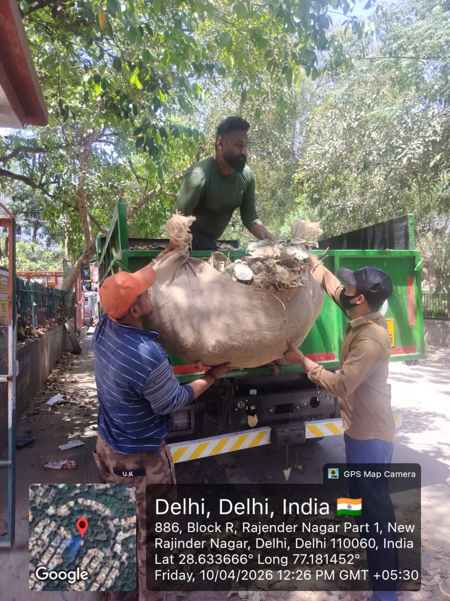 ArtiChawlaBjpRN's tweet image. न्यू राजेंद्र नगर, वार्ड 141 स्थित स्वरूप रानी पार्क में कचरा उठाने का कार्य जारी। 🧹🌿

स्वच्छ और सुव्यवस्थित पार्क के लिए निरंतर सफाई अभियान जारी है।

— डॉ. आरती चावला
निगम पार्षद, वार्ड 141, राजेंद्र नगर

#SwaroopRaniPark #NewRajendraNagar #Ward141