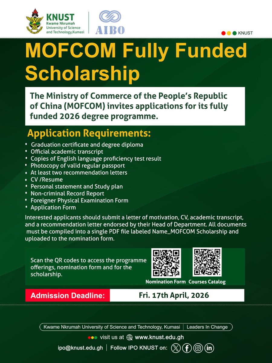 International Programmes Office, KNUST tweet media