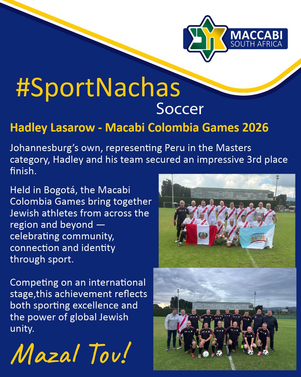 Maccabi South Africa tweet media