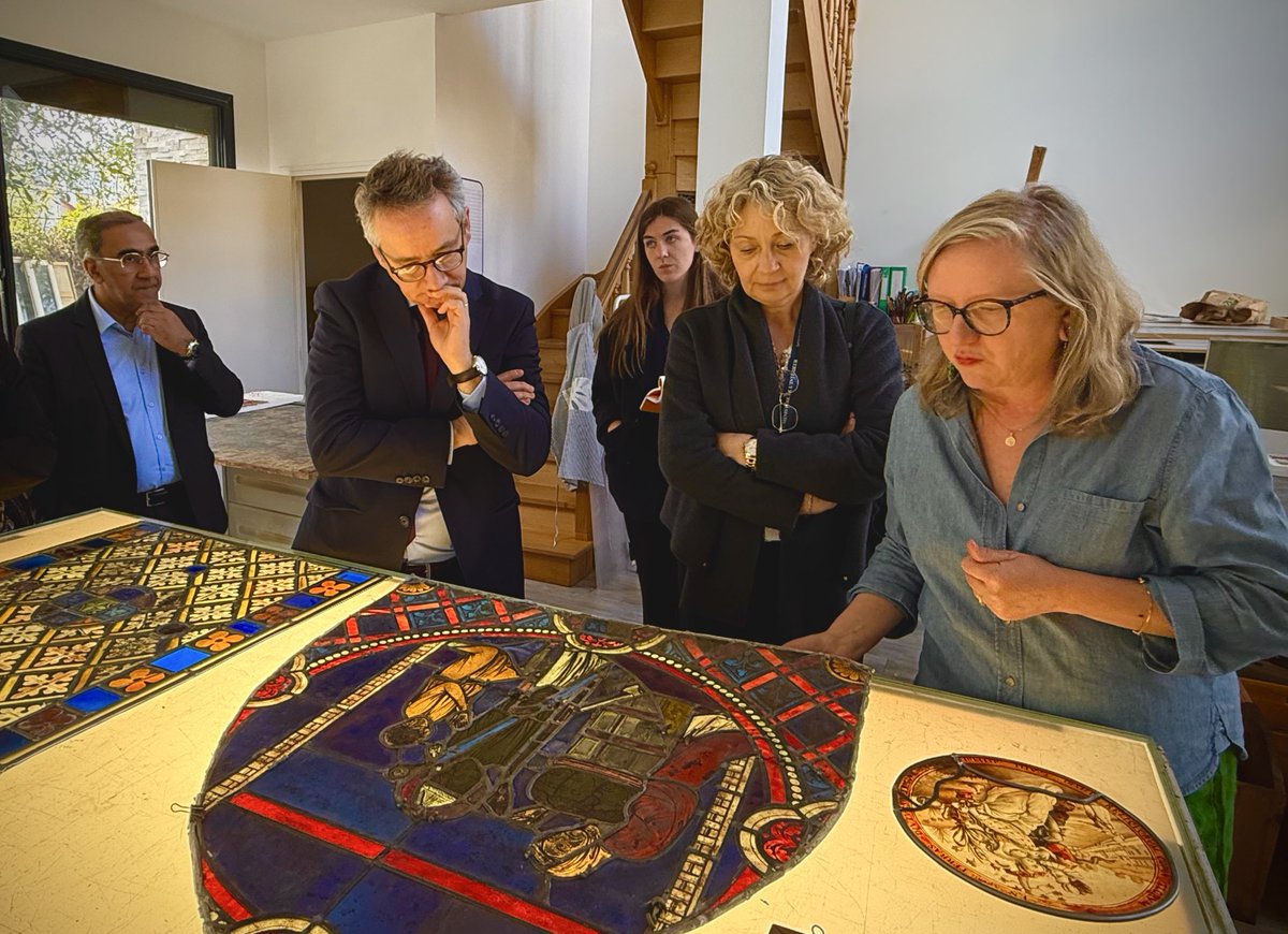 Image de Préfet du Val-de-Marne - #Patrimoine | Ce matin, le sous-préfet Sébastien Humbert a visité à l’occasion des Journées Européen