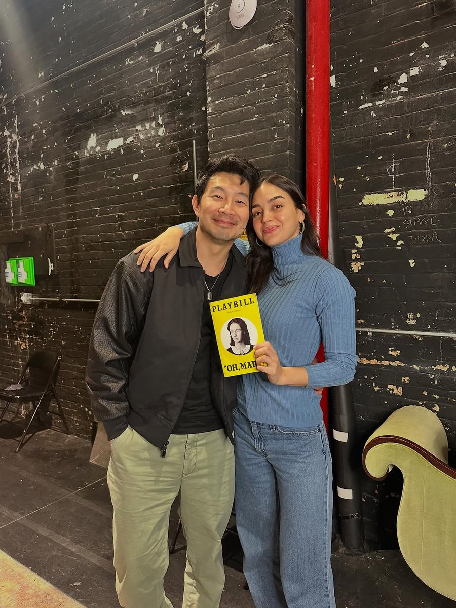 mbarreraupdates's tweet photo. Simu Liu support Melissa Barrera at her Broadway shows. ❤️ https://t.co/rboDUZ0h31