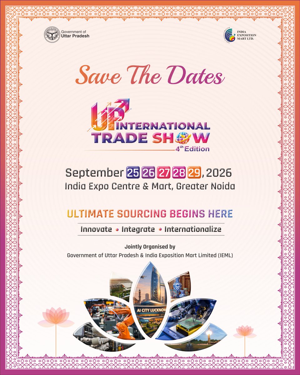 Uttar Pradesh International Trade Show tweet media