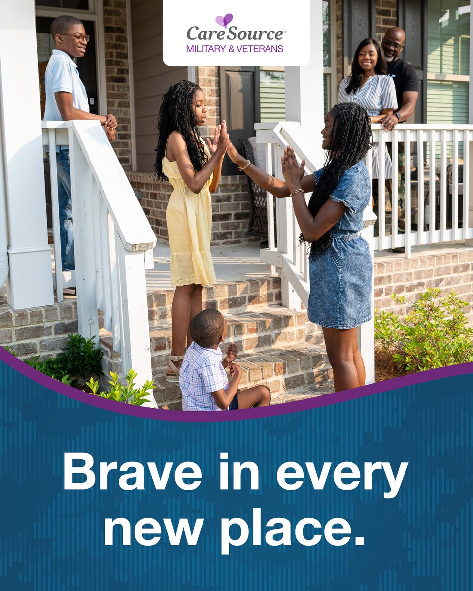 CS_Military's tweet photo. Military children grow up learning how to start over again and again. New schools, new friends, new routines and new places to call home.

Behind every PCS move is a child learning how to be brave in a new place.

The Month of the Military Child is a time to recognize the unique experiences military children face and the strength they show through constant change, transition and growth. It is a reminder of the role they play in supporting military families every day.

CareSource Military & Veterans™ is committed to helping military families stay connected to care so children and families can stay grounded through every transition and continue to access the care they need without added stress. 💜

And right now, through June 30, 2026, eligible members can access in-network specialty care without a referral, which means less waiting between your child and the care they need.

Military children are resilient. They deserve health care that matches that.

Learn more at: https://t.co/YbEWdvusqc

#MonthOfTheMilitaryChild #MilitaryFamilies #CareSourceMilitary #CareSourceVeterans #BuildingStrongerFutures