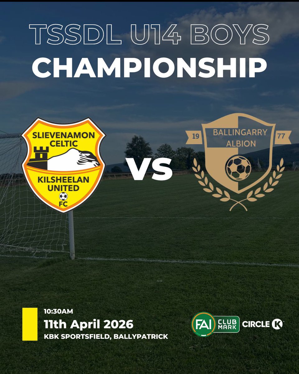 Slievenamon Celtic Kilsheelan United FC tweet media