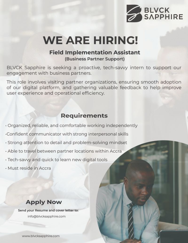 Vacancies in Ghana tweet media