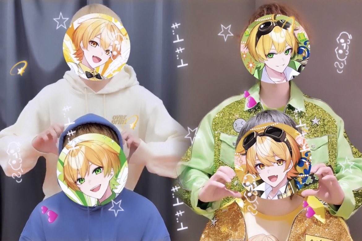 お顔ﾊｰﾄ🫶🏻両バージョン見れてアツい