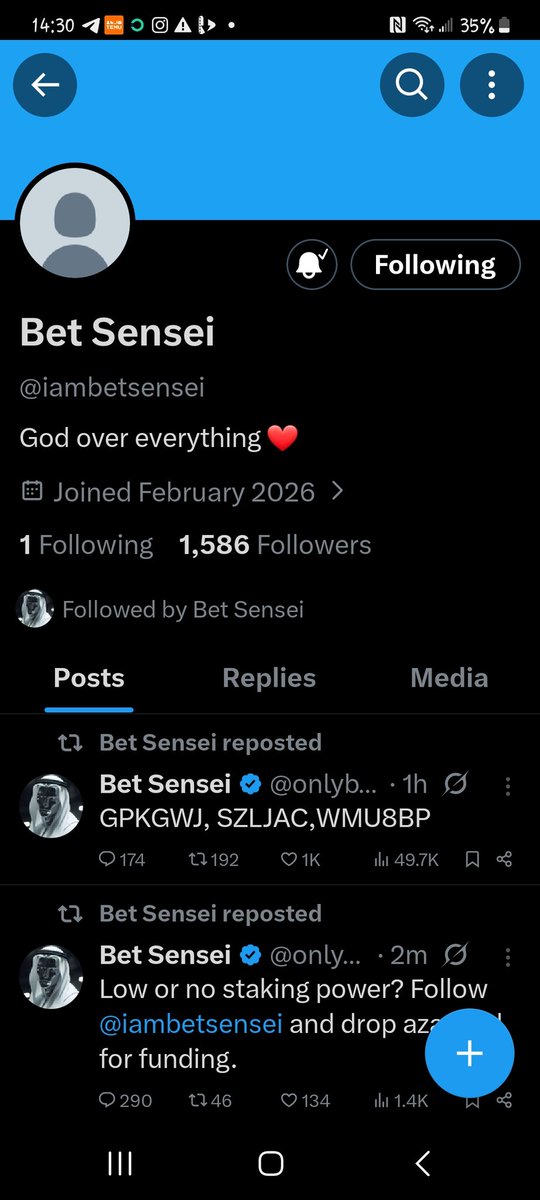 praisechild24's tweet photo. @onlybetsensei @iambetsensei 8035394138 Sporty
Thank you https://t.co/kFSq0bRK6J