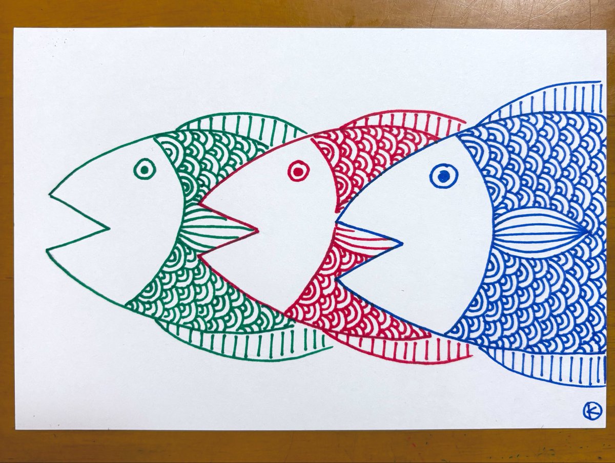 kimiuroko's tweet image. さあ、出発だ！

#fish #art #diving #pen #photo #sea 
#魚　#海　#鱗　#ダイビング　#釣り
#水族館　#インテリア　#ハンドメイド
#写真　#アート　#イラスト　#ペン
#出発