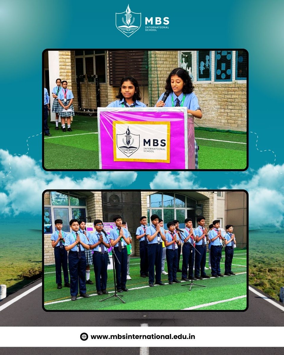 MBS International School tweet media