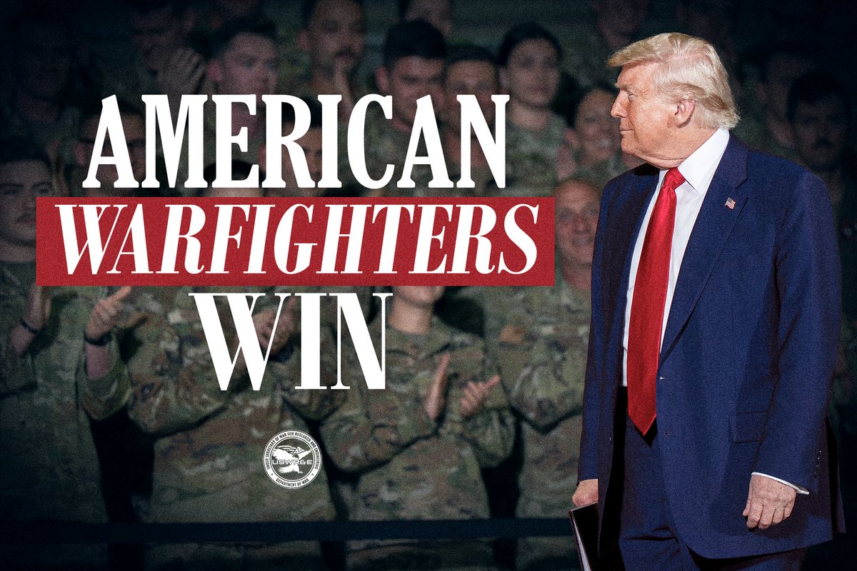 Department of War CTO tweet media