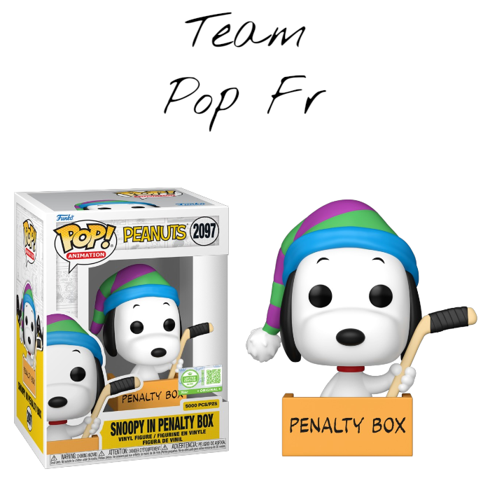 TeamPopFr's tweet image. La Funko Pop N°2097 met à l’honneur l’iconique Snoopy dans sa version hockeyeur.

💥 Disponible en exclusivité chez Micromania : xht.micromania.fr/?P3CB05892AB16…
💰 Prix : 29,99€
🎯 Édition ultra-limitée à seulement 5000 exemplaires

#FunkoPop #Snoopy #Micromania #PopVinyl  #TeamPopFr