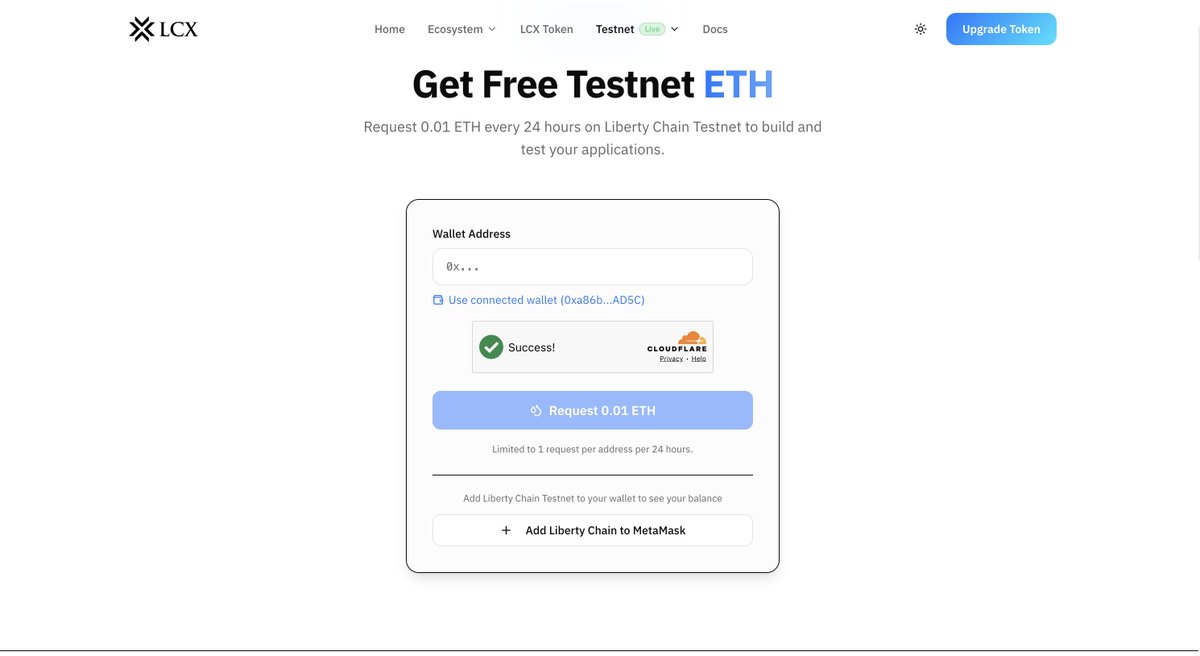 Liberty Chain. tweet media