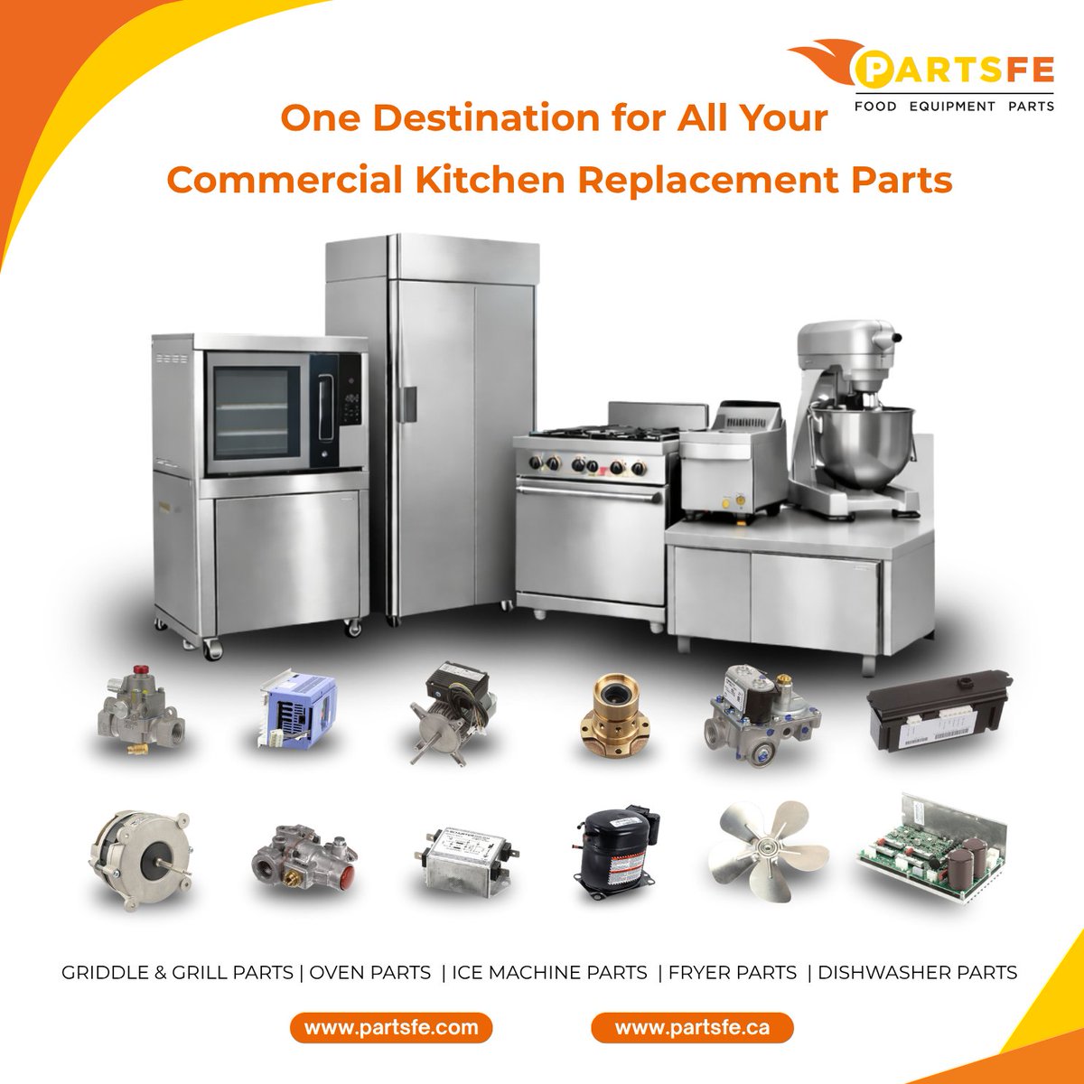 PartsFe's tweet image. PartsFe offers a massive inventory for commercial ovens, ice machines, dishwashers, fryers, and more, with quick-ship options across the USA  and Canada.

Shop today: postly.click/pj7

#CommercialKitchenEquipmentPartsUSA #PartsFe #CommercialDishwasherParts #IceMachineParts