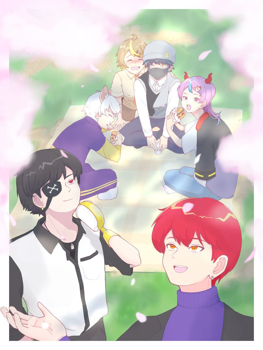 monnusama087's tweet photo. ちょっと遅めのお花見🌸
#selly55 #Cpt_art #Zeder_art #もんどあーと #ilRastration #Mainyart https://t.co/OQBCDnExbH
