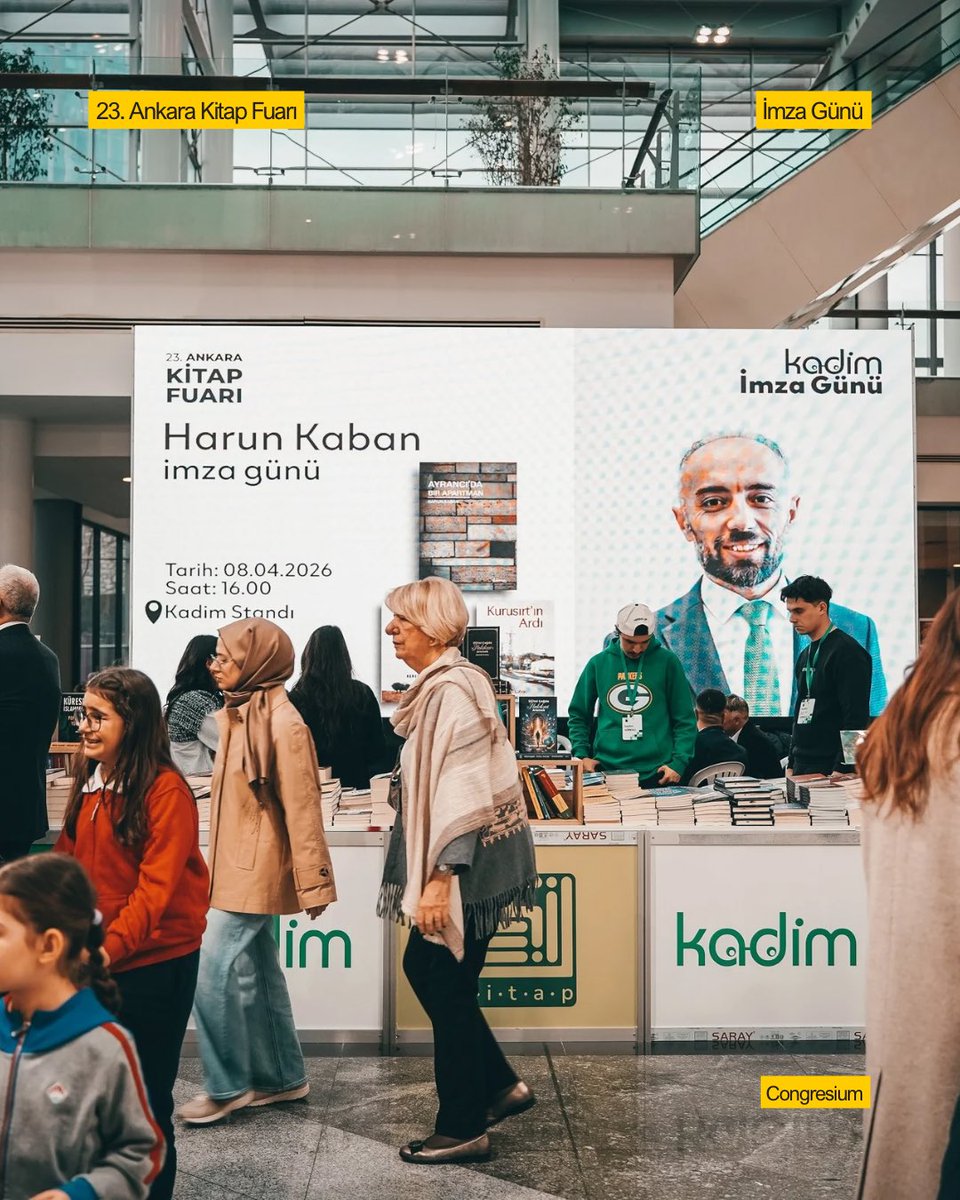 harunkaban's tweet photo. Sene 2026, İmza Günü Hatırası ☺️

📍23. Ankara Kitap Fuarı, ATO Congressium

@KadimYayin @liberteyayinevi https://t.co/uLsFOP116r