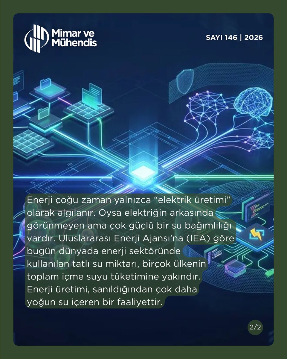 Mimar ve Mühendis Dergisi tweet media