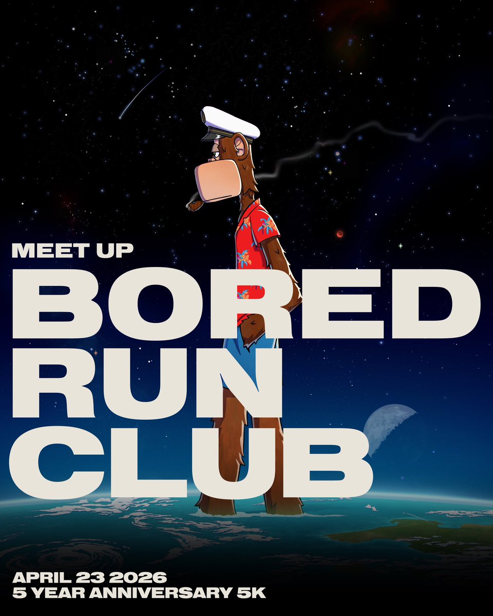 Bored Run Club tweet media