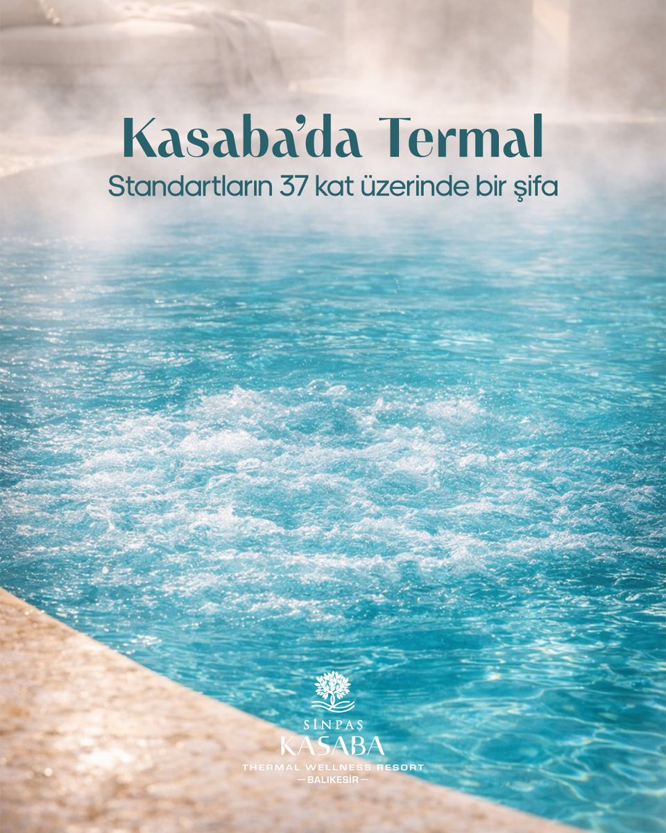 Kasaba’da termal deneyim, standartların üzerinde mineral değeriyle öne çıkıyor. 💧
37 kat zengin mineral içeriğine sahip termal su, yenilenme ve rahatlama odaklı bir kullanım sunmak üzere planlanıyor.

📲 Detaylı bilgi için linkten form doldurabilirsiniz.
🔗