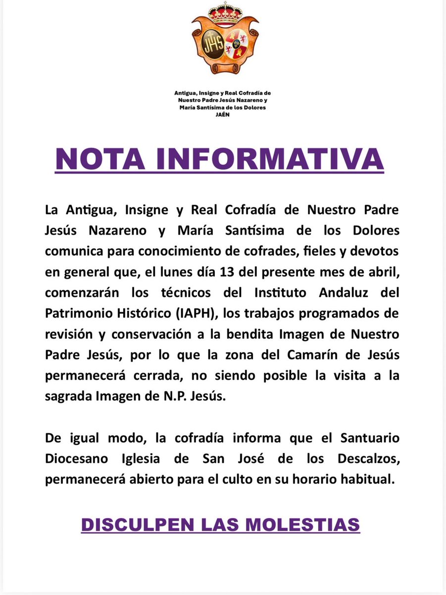 Cofradía 'El Abuelo' tweet media