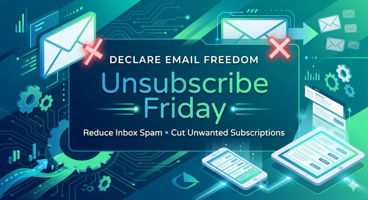 Search “unsubscribe” today. Remove anything that does not serve your goals.

Your inbox should support your performance, not compete with it.

How many irrelevant emails did you have this morning?

Drop your number below.

#UnsubscribeFriday #Productivity #HighPerformanceHabits