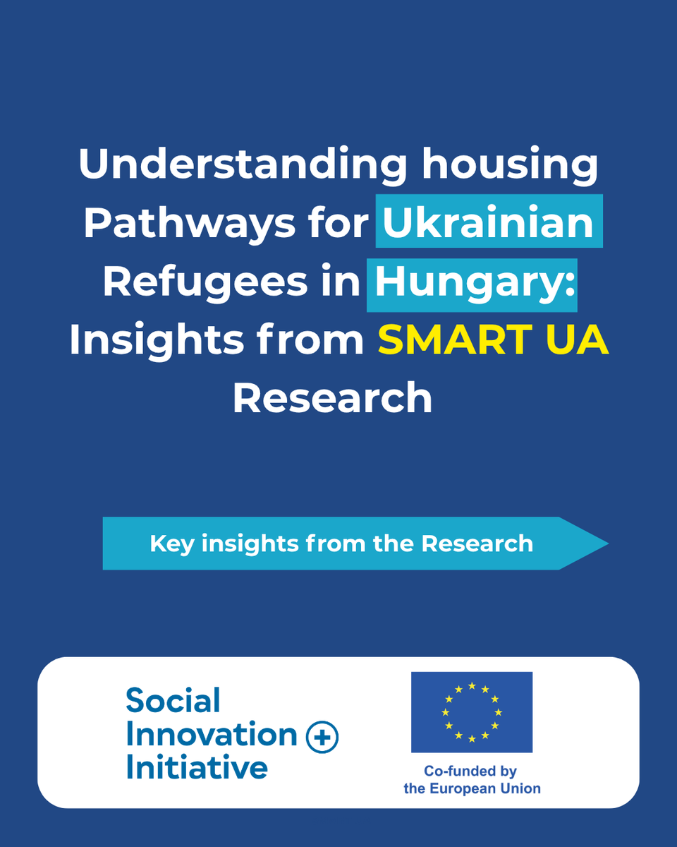 JRSEurope's tweet image. How do Ukrainian refugees access housing in Hungary? SMART UA research highlights key barriers such as limited affordable housing, administrative challenges, and discrimination. jrseurope.org/en/news/access…  #ESFplus #SocialInnovationPlus #EUfunds #SMARTUA