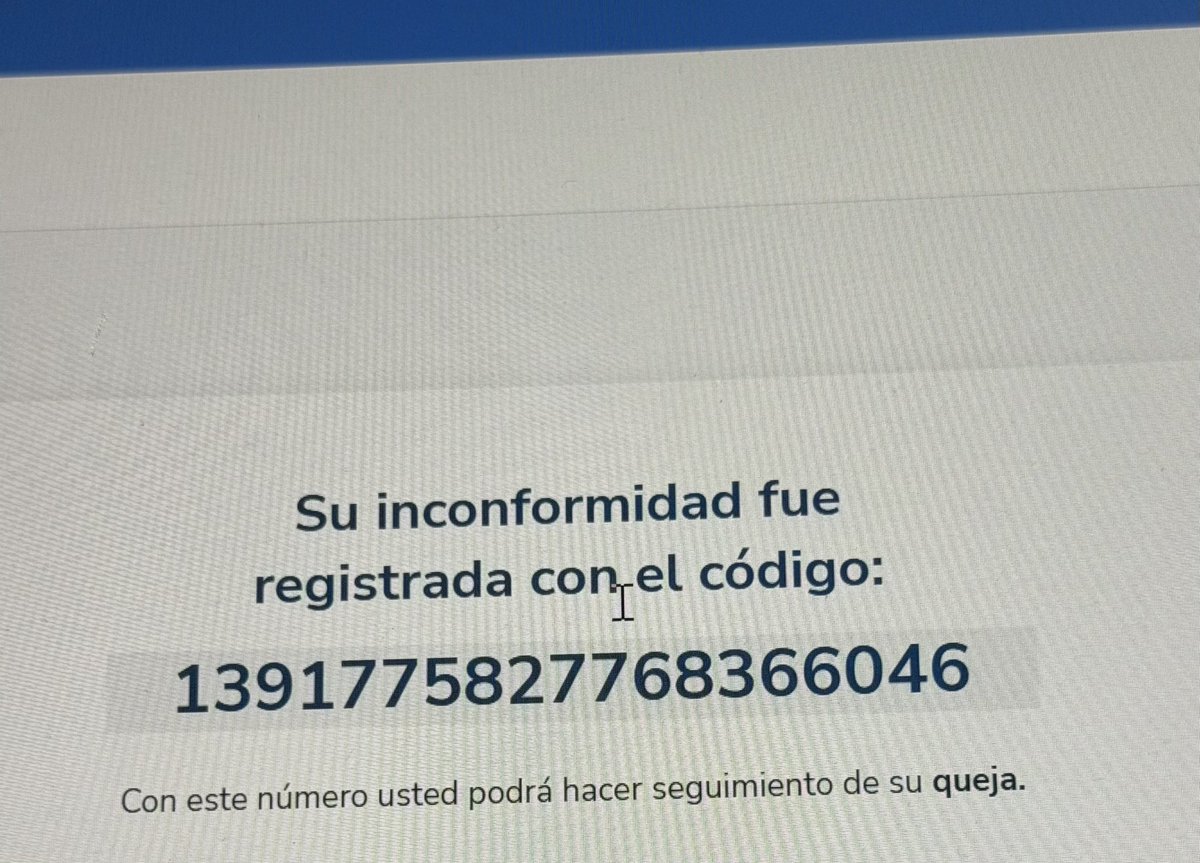 JrVilaf's tweet photo. @SFCsupervisor llevó 10 días intentándome comunicar con @Davivienda por un cobro de cuota de manejo inapropiado y duró más de 20min todos los días esperando que me contesten la llamada y es imposible, voy al punto físico y me dicen que es por medio de llamada q’ tratan esos casos https://t.co/G6ddz0ERmh