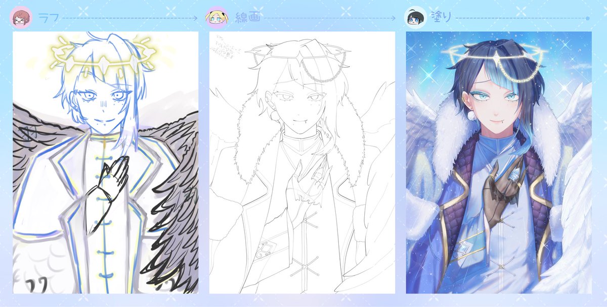 sankakumaru002's tweet photo. お絵描き交換会
#犯罪断絶隊 https://t.co/ftYazrMng8