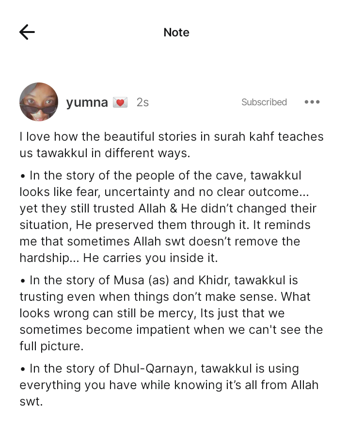 yumnah_elkhabir's tweet photo. so many lessons in this beautiful surah 🥺 https://t.co/itQlckptk4