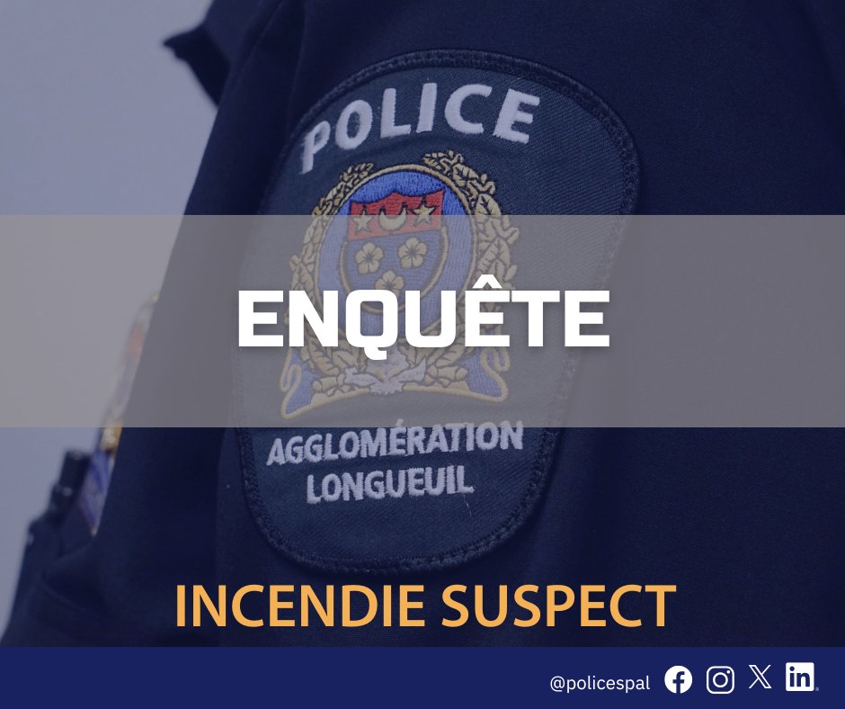 Service de police de l'agglomération de Longueuil tweet media