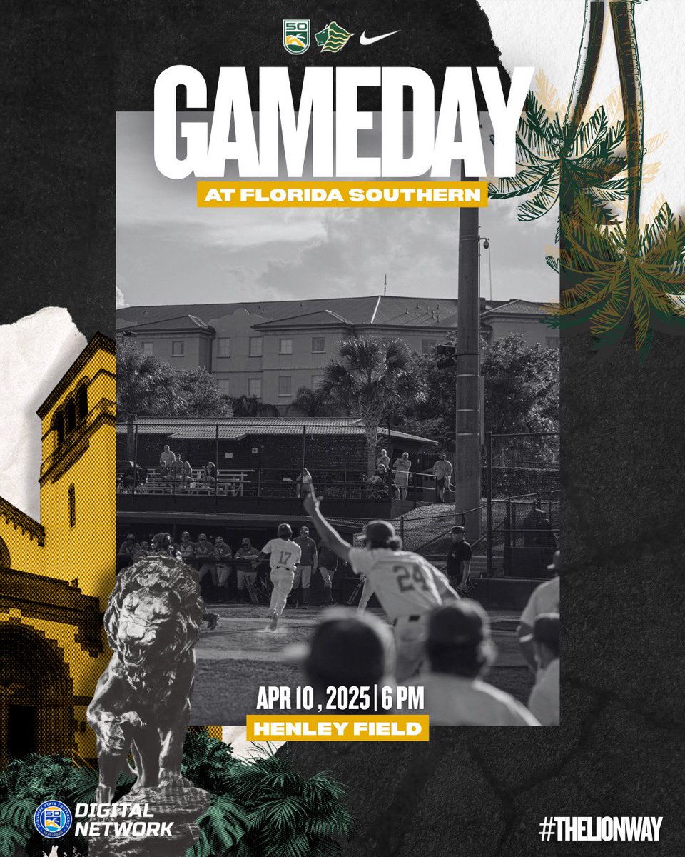 SaintLeoBSB's tweet photo. Headed to the snake pit 🐍🐍
🆚 Florida Southern
🕐 6 PM
📍 Lakeland, FL
🏟️ Henley Field
📺 SSC Network https://t.co/CxEEGvGP8a