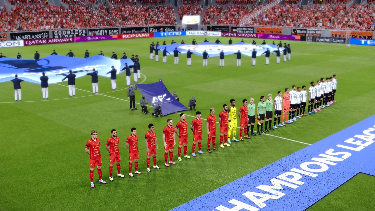 cicakepo's tweet image. #PES2021 Preview AFC Champions League Two (Groupstage/Knockout) by M.Suras #entrance #trophy #efooball #garudapespatch #elevenpatch #konami