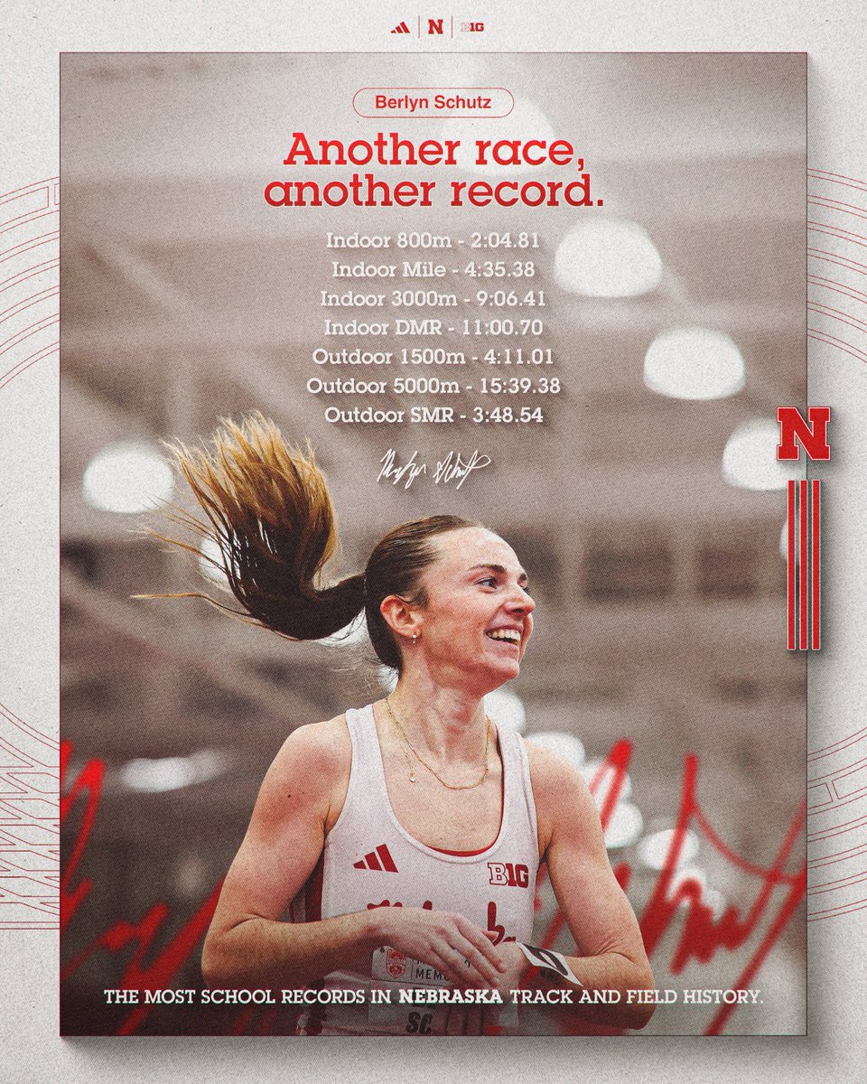 Nebraska Track & Field/Cross Country tweet media
