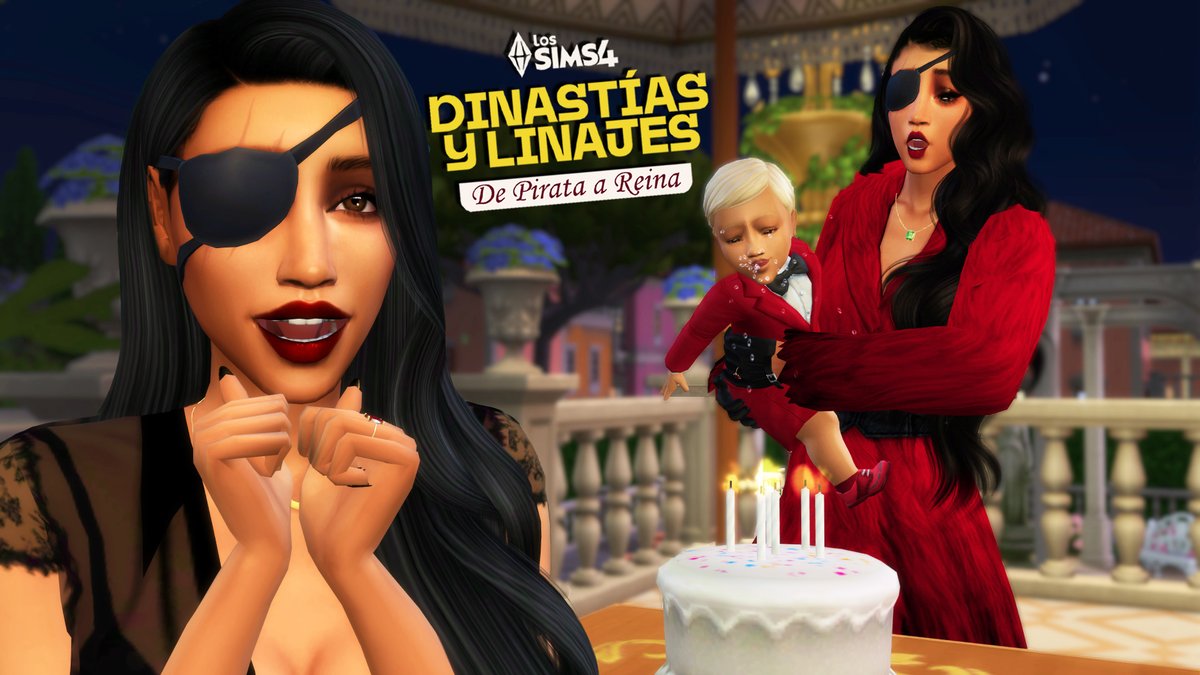 🔴Ya tenéis nuevo capi de De Pirata🦜 a Reina👑 con Elvira!! Hoy me quejo un poquito😅 mientras redecoramos la habitación de Elvira y celebramos el cumpleaños del Mini Marqués Alastor.
▶️youtu.be/UH-ocSVmz-s
