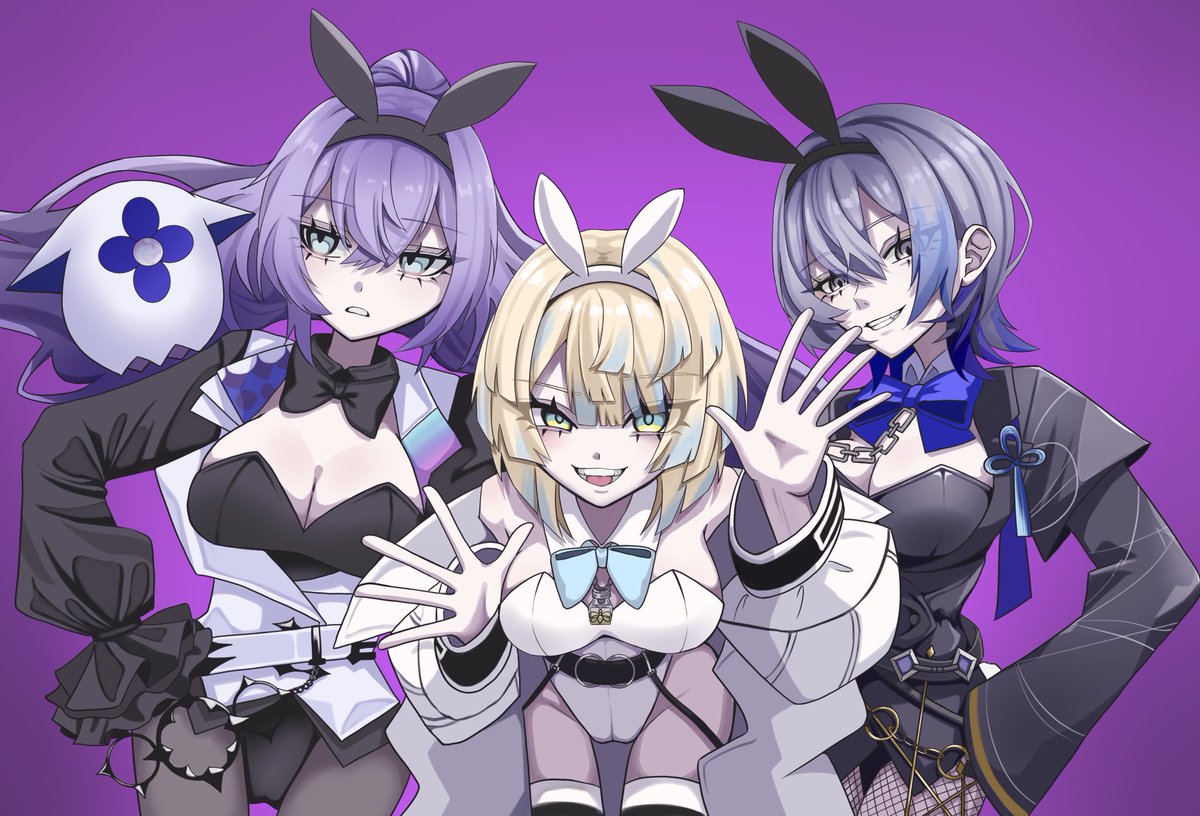 Yaebaaaaa2525's tweet photo. ハッピー三銃士
 #ショウゾウ画
 #まな板にマナ居た
 #ドロウイング https://t.co/1i4SDt0tK8