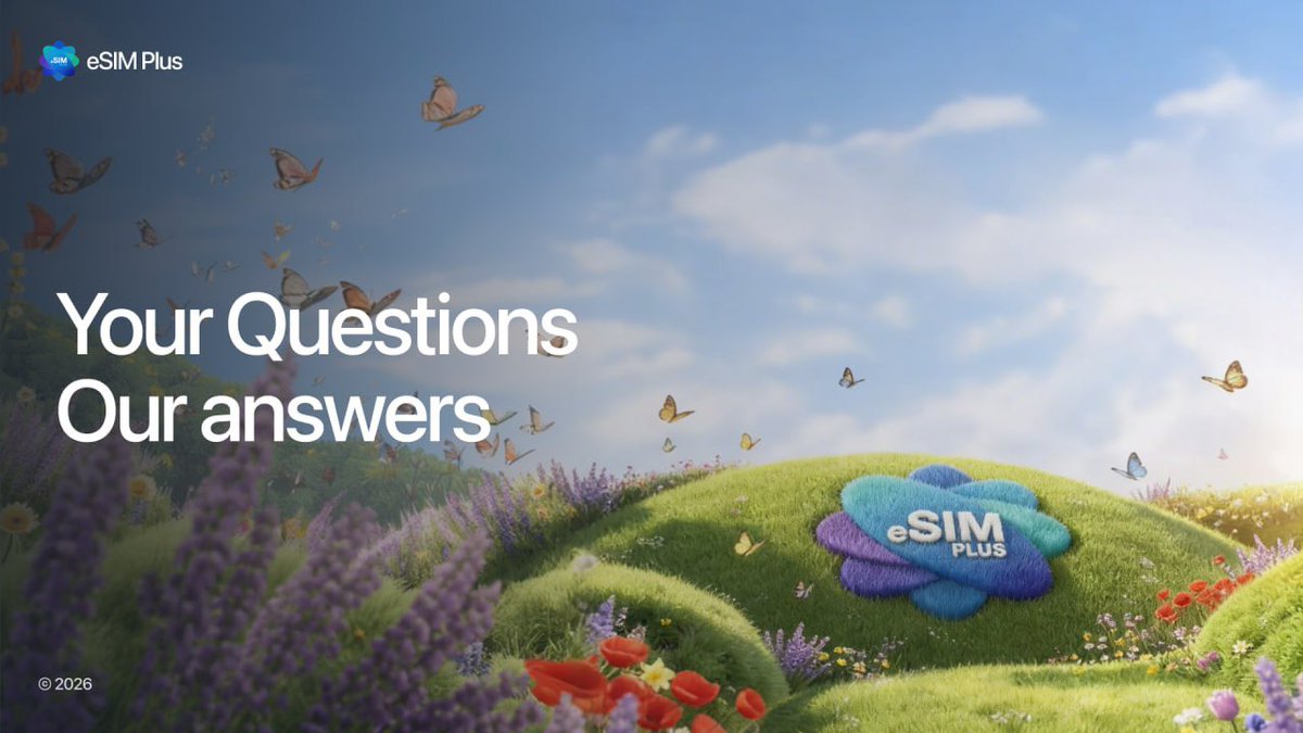 esim_plus's tweet photo. 📲 eSIM Plus FAQ

🔹 How can I buy eSIM Plus?
Card, crypto or in-app coins.

🔹 Do I need to turn off roaming?
Yes. Set eSIM as your data line to avoid extra charges

🔹 Can I share internet?
Yes, via hotspot

#eSIM #travel #traveltech #esimplus #digitalnomad https://t.co/mQcw7Kuvat