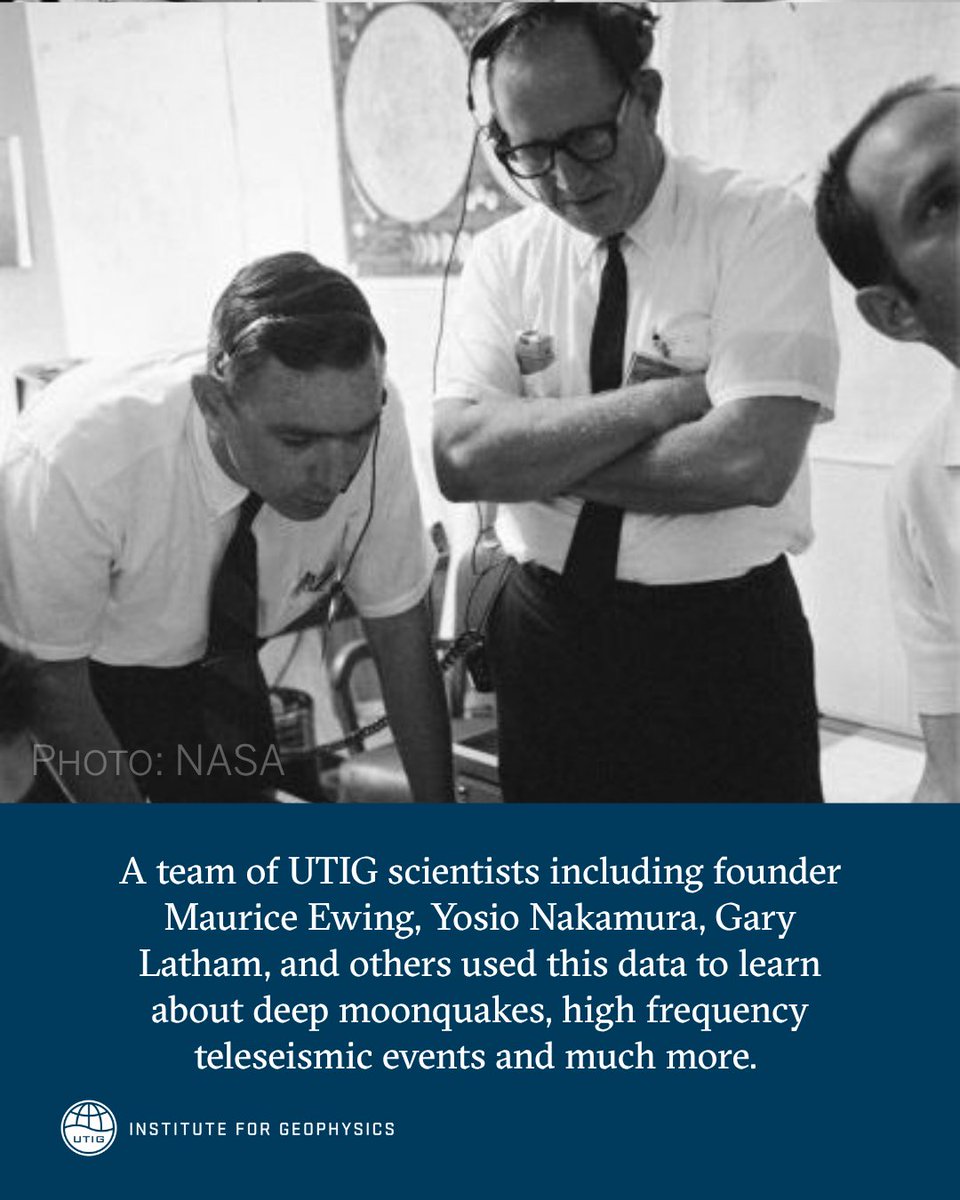 University of Texas Institute for Geophysics tweet media