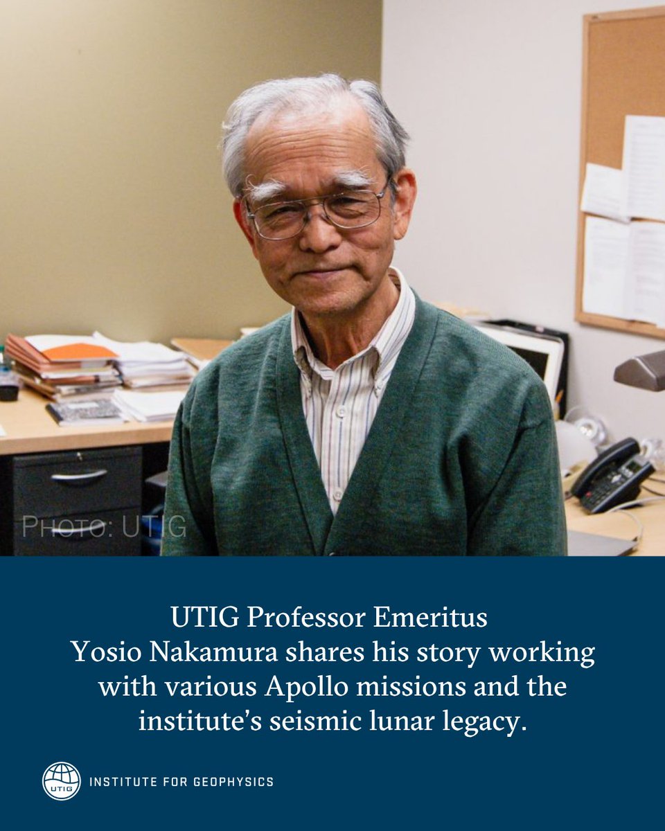 University of Texas Institute for Geophysics tweet media