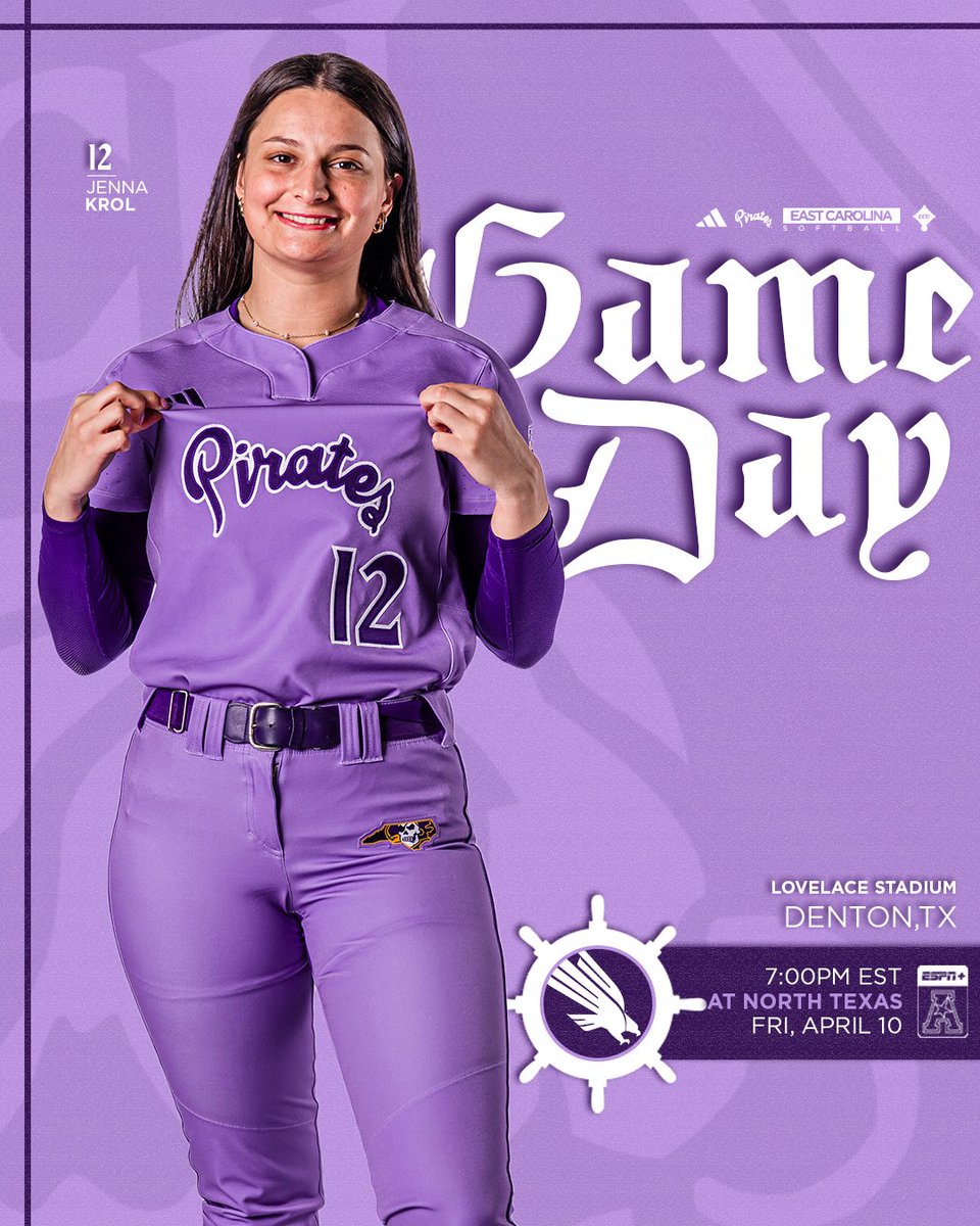 ecu__softball's tweet image. Gameday in Texas! 🤠

#GoPirates | #WeBelieve