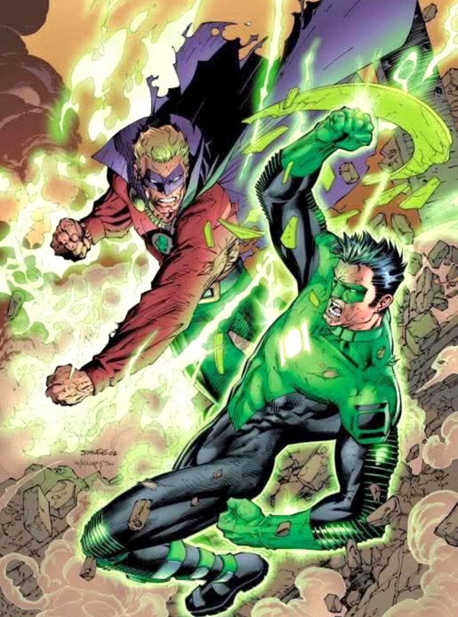 DT2ComicsChat's tweet photo. #FightsIdLiketoSee 

Alan Scott

vs.

Kyle Rayner 

👊✳️ https://t.co/uVg9jeWYOt